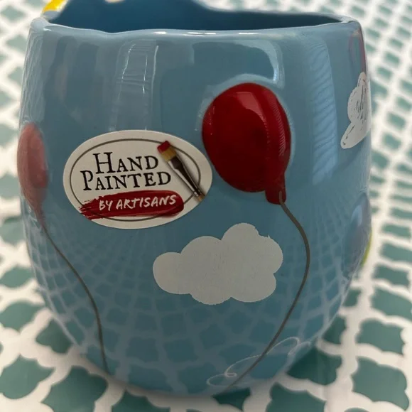 Disney Pixar UP mug had painted by artisans, unique NEW - Picture 3 of 5